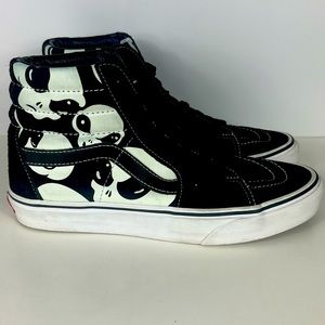 Vans Sk8-hi Alien Ghosts Glow In The Dark Size 6.5